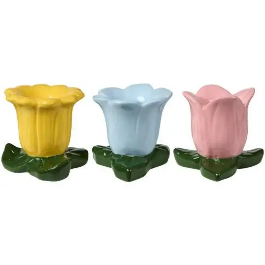 bougeoir fleurs